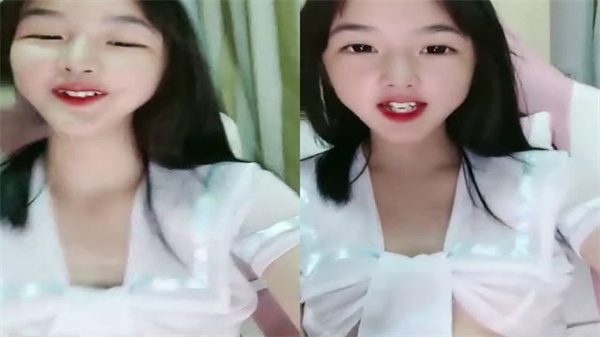 白皙甜美少女淫声浪语挑逗互动，玩奶抠穴道具自慰高潮诱惑 海报