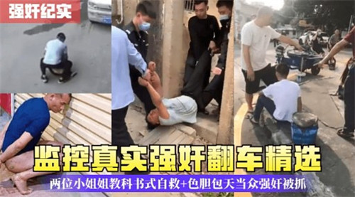 监控真实强奸翻车精选两位小姐姐教科书式自救 海报