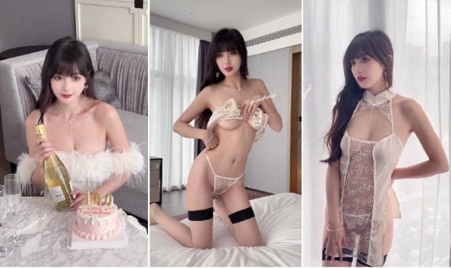 顶级模特儿人气女神『林星阑』真空肉丝，性感蕾丝透明丁字裤透鲍凸点…【Part 2】 海报