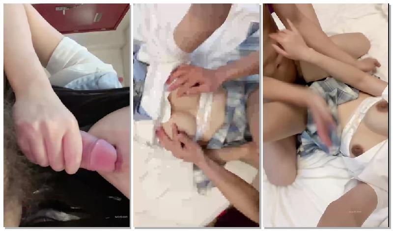 清新校园女神 『云宝宝』✅蓝色jk白丝 超嫩小骚逼干的淫水泛滥，极品大长腿小姐姐站立後入 简直不要太舒服 海报