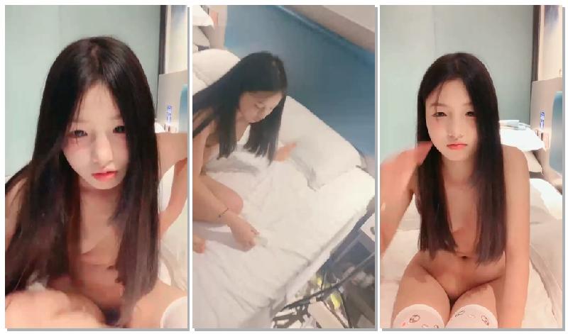❤❤纯欲系天花板3，甜美少女酒店约炮，一线天美穴白丝袜，舔屌足交，后入蜜桃美臀，骑乘位抽插紧致嫩穴 海报