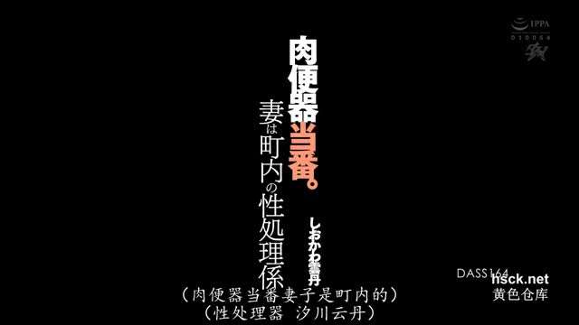 DASS-164 肉便器专门-汐川云丹详情介绍【中文字幕】 海报